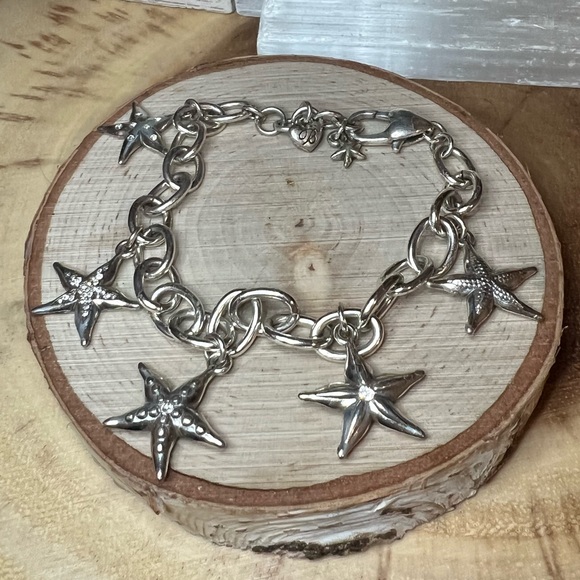 VTG| Brighton Starfish Charm Bracelet ⭐️🐠 - Picture 3 of 6